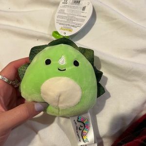 3.5 inch tristan squishmallow keychain brand new with tags